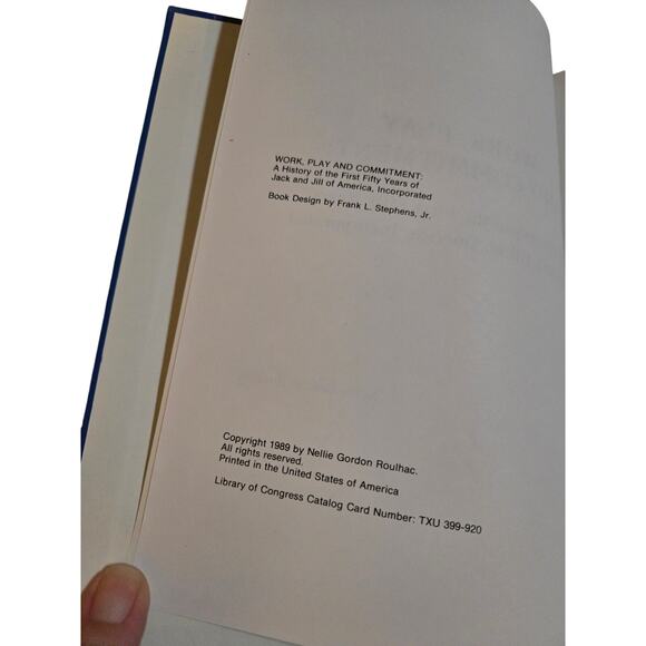 Work, play and commitment: the first fifty years by Nellie gordon roulhac - Picture 5 of 6
